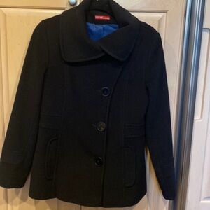 Searle jacket fall winter wool coat peacoat steve by searle $350 retail XS 0 2 4